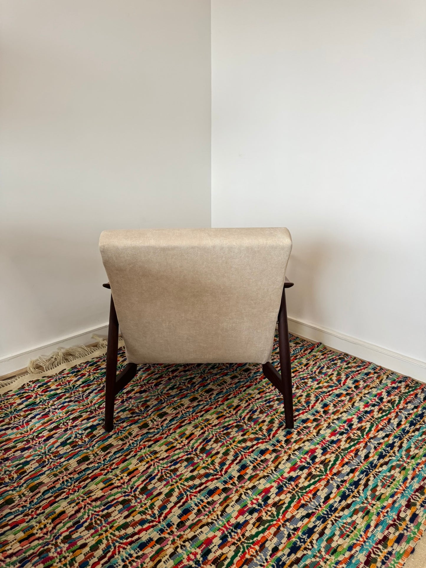 Scandinavian Teak Lounge Chair – Mid-Century Modern