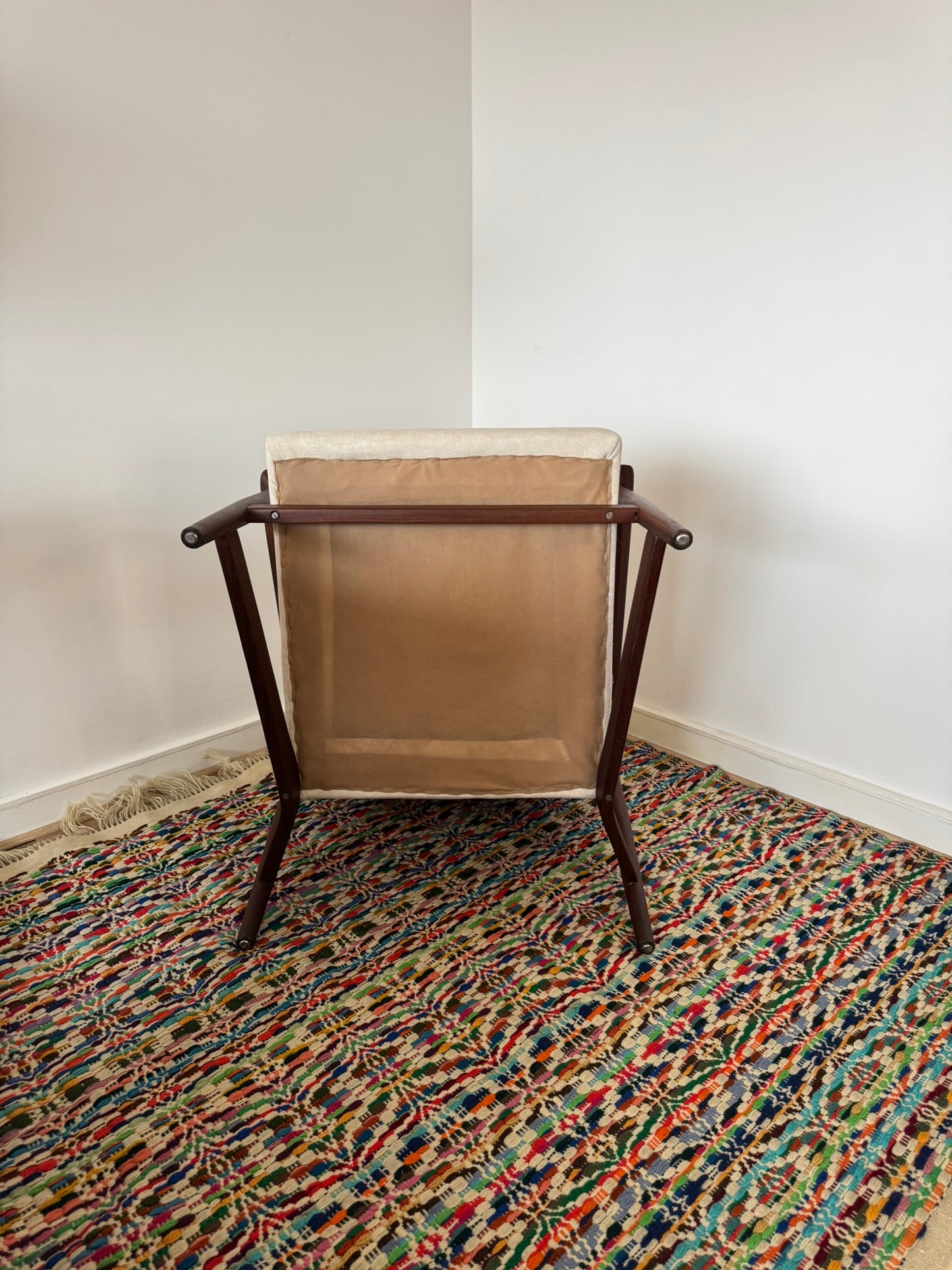 Scandinavian Teak Lounge Chair – Mid-Century Modern
