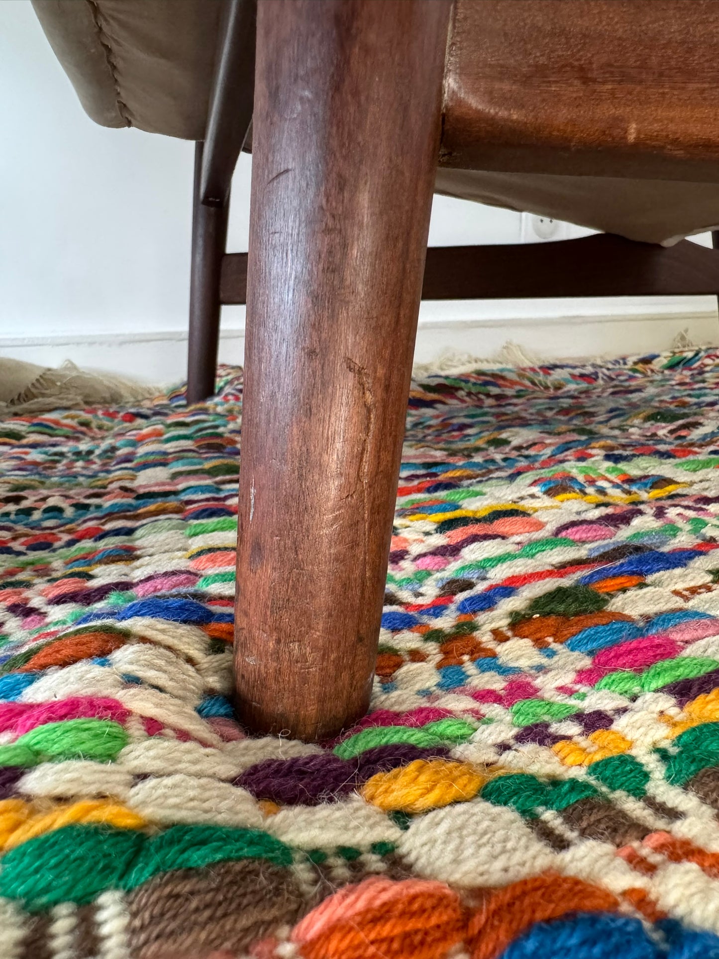 Scandinavian Teak Lounge Chair – Mid-Century Modern