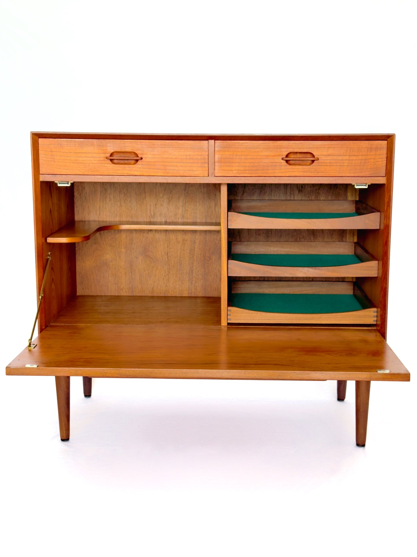 Bar Cabinet by Ejvind A. Johansson for Ivan Gern Møbelfabrik – Teak, Scandinavian Modern, 1960s
