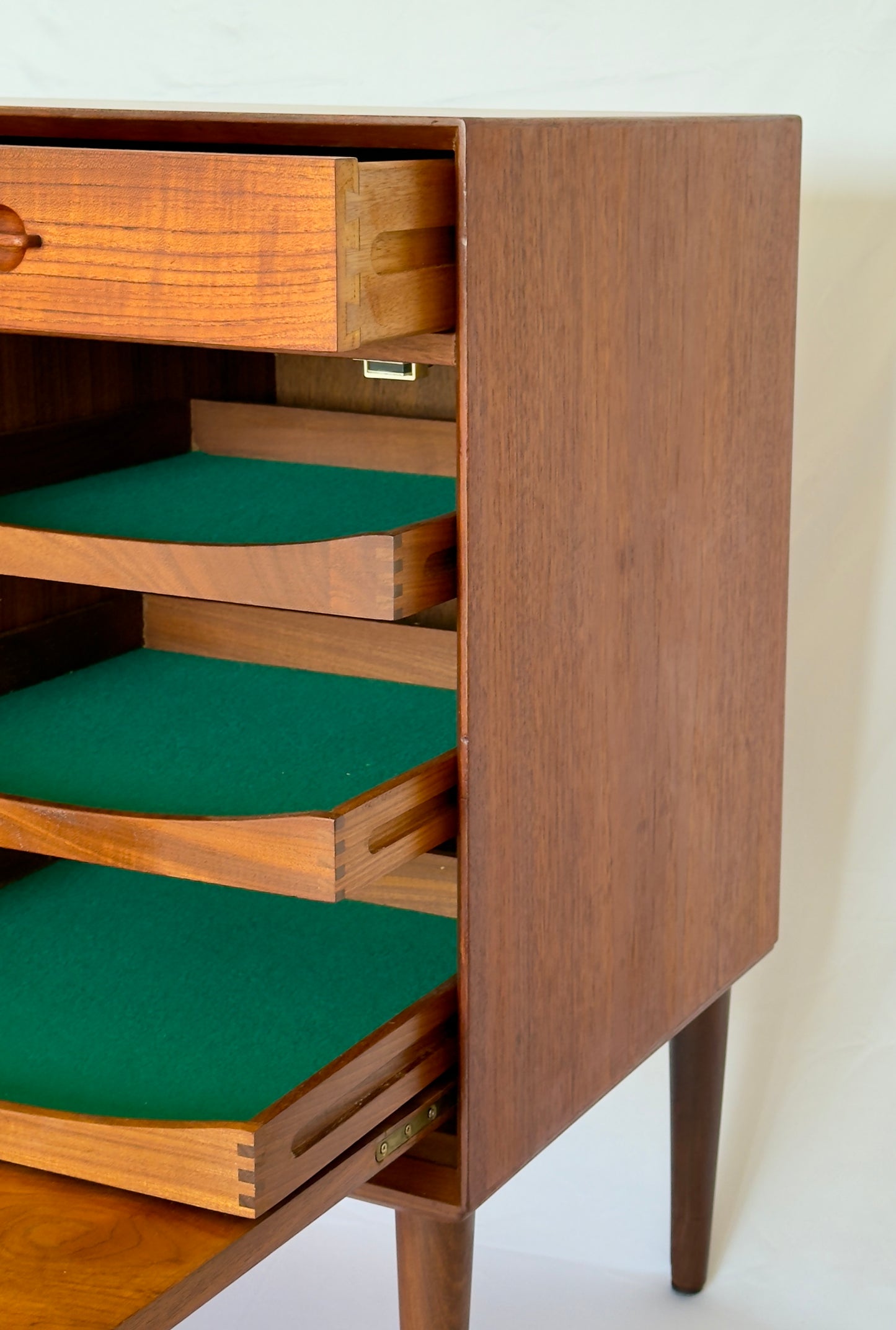 Bar Cabinet by Ejvind A. Johansson for Ivan Gern Møbelfabrik – Teak, Scandinavian Modern, 1960s