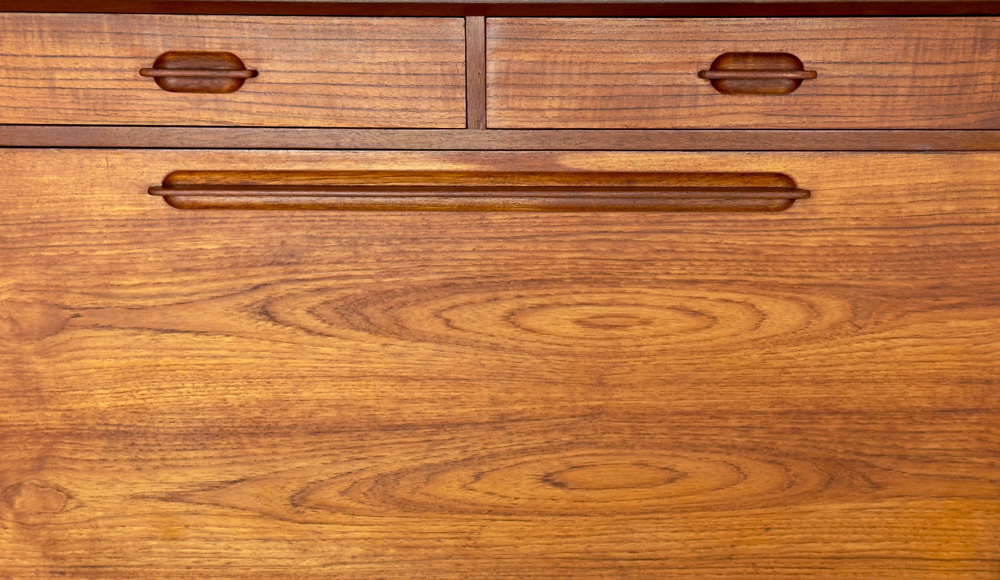 Bar Cabinet by Ejvind A. Johansson for Ivan Gern Møbelfabrik – Teak, Scandinavian Modern, 1960s
