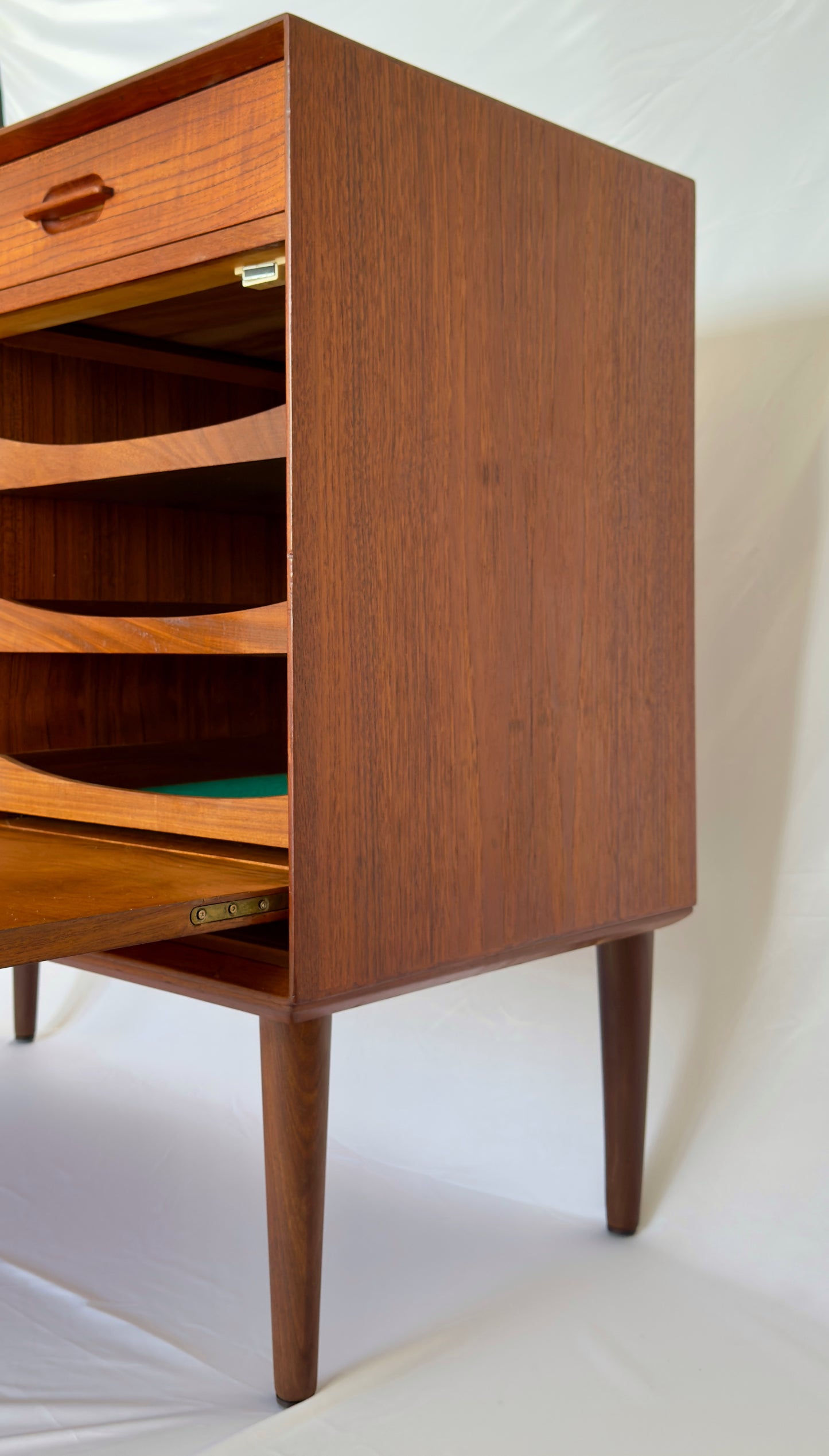 Bar Cabinet by Ejvind A. Johansson for Ivan Gern Møbelfabrik – Teak, Scandinavian Modern, 1960s