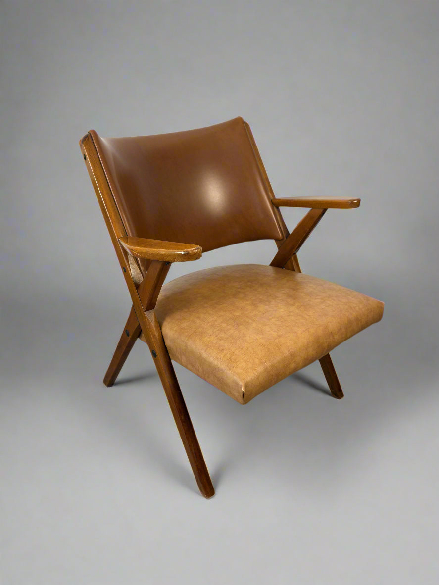 Vintage Armchair – Dal Vera Antonio & Figli, Italy 1950s