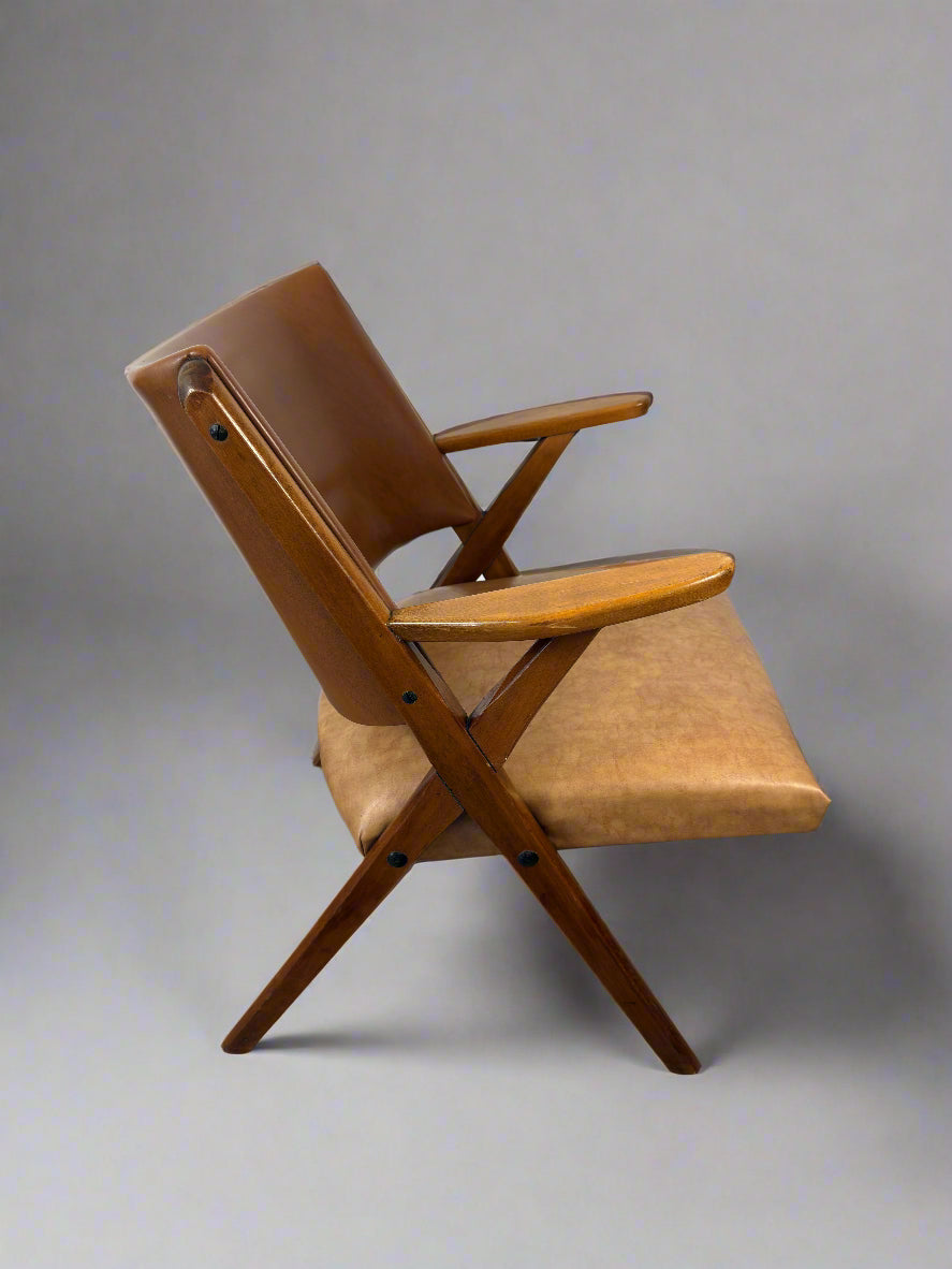 Vintage Armchair – Dal Vera Antonio & Figli, Italy 1950s