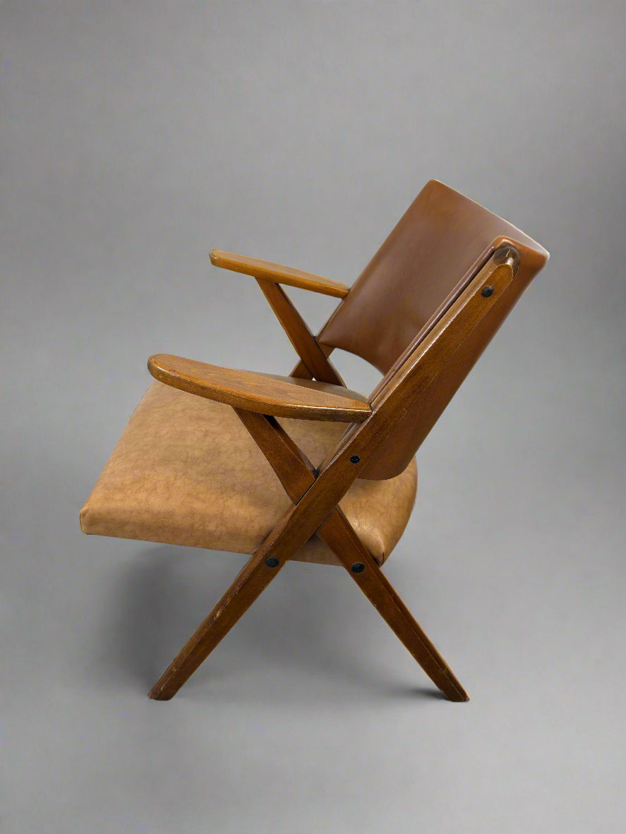Vintage Armchair – Dal Vera Antonio & Figli, Italy 1950s