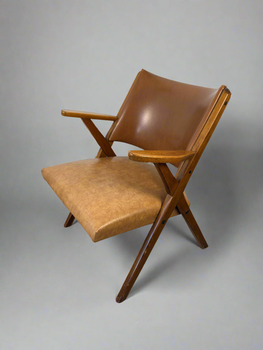 Vintage Armchair – Dal Vera Antonio & Figli, Italy 1950s