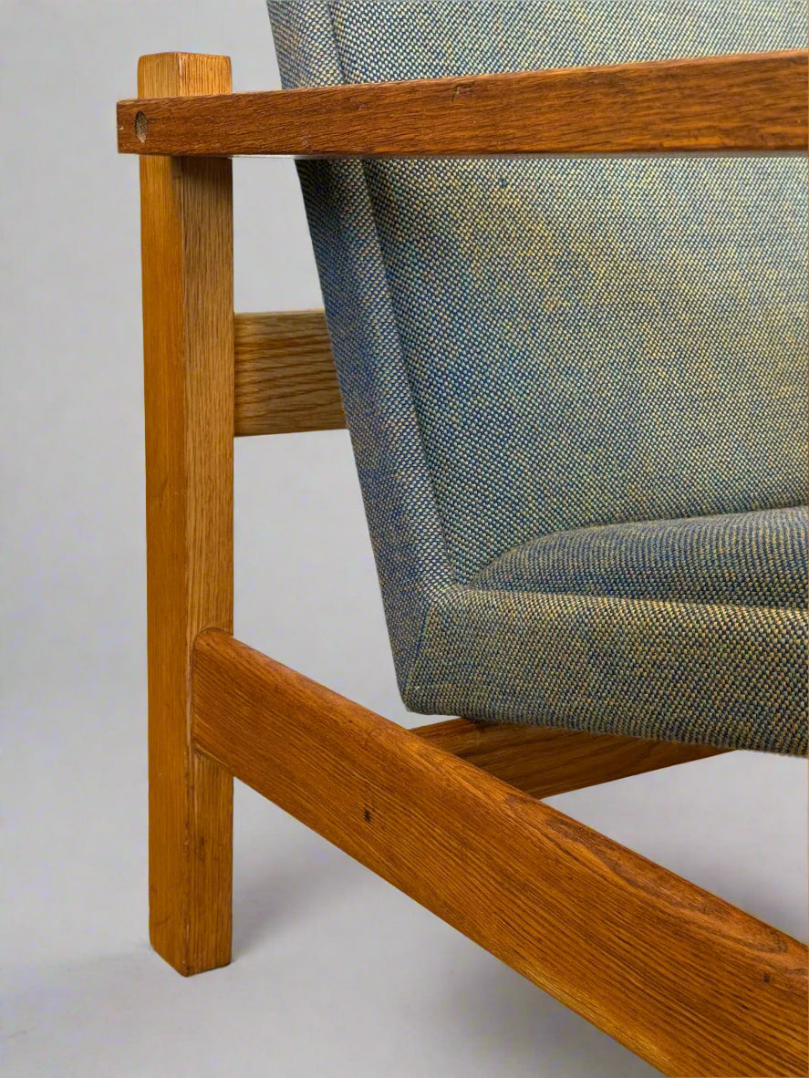 Armchair Model 163A by Hans J. Wegner for Getama, 1967