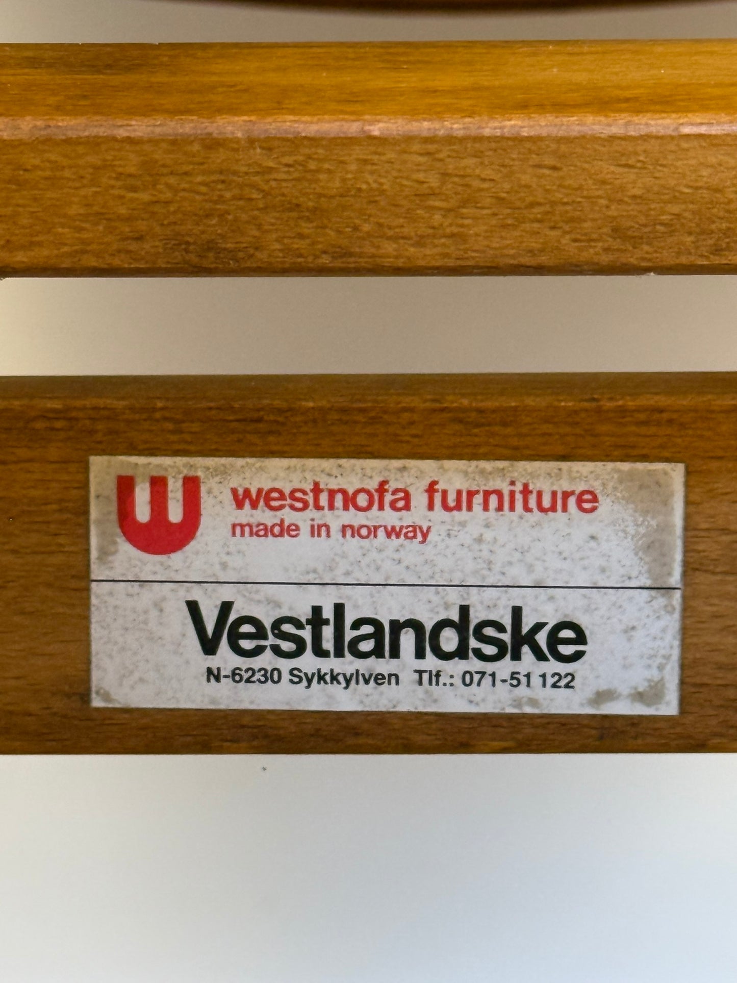 Vintage foldable lounge chair by Ingmar Relling for Westnofa