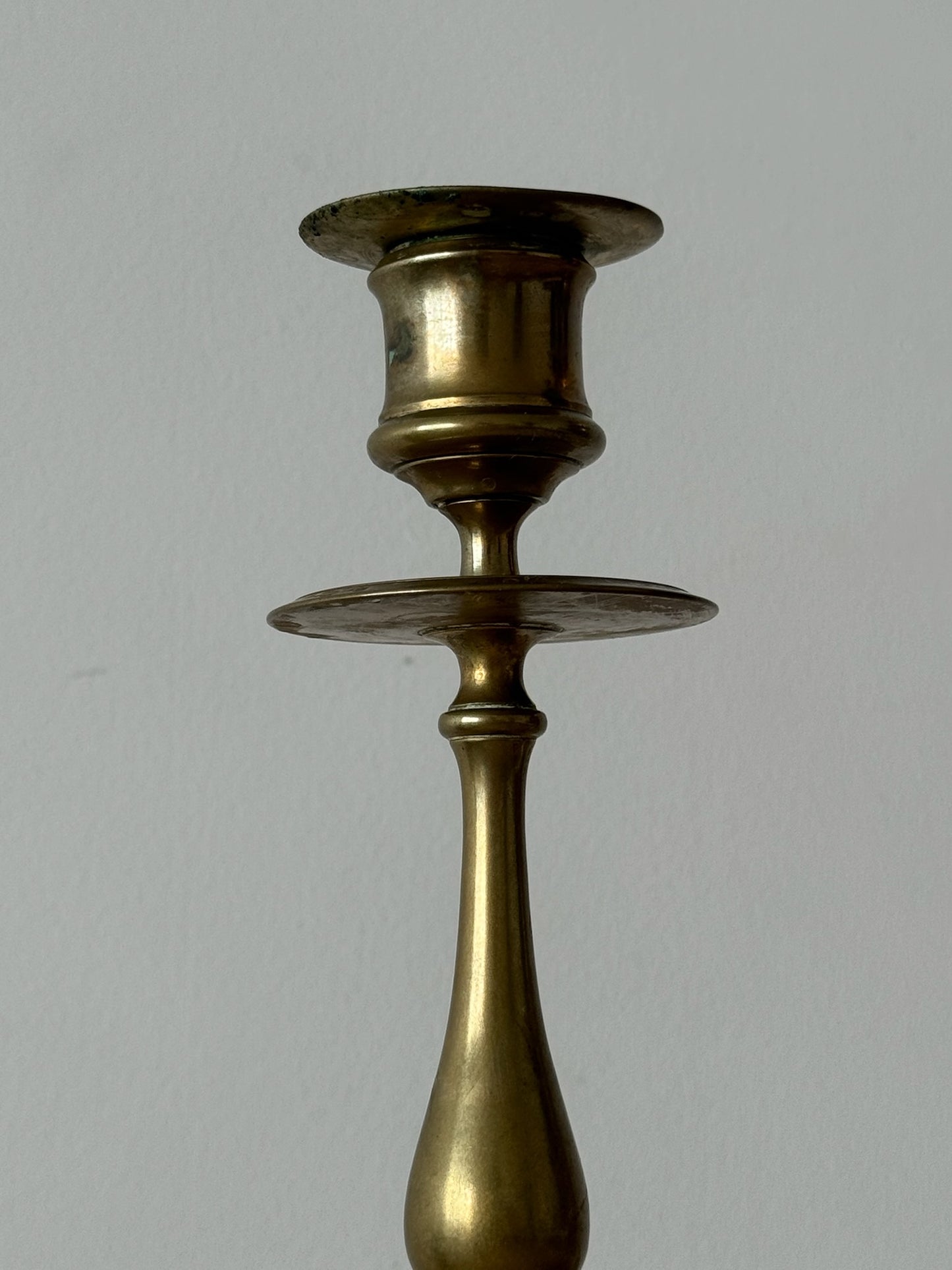 Pair of Vintage Brass Candlesticks