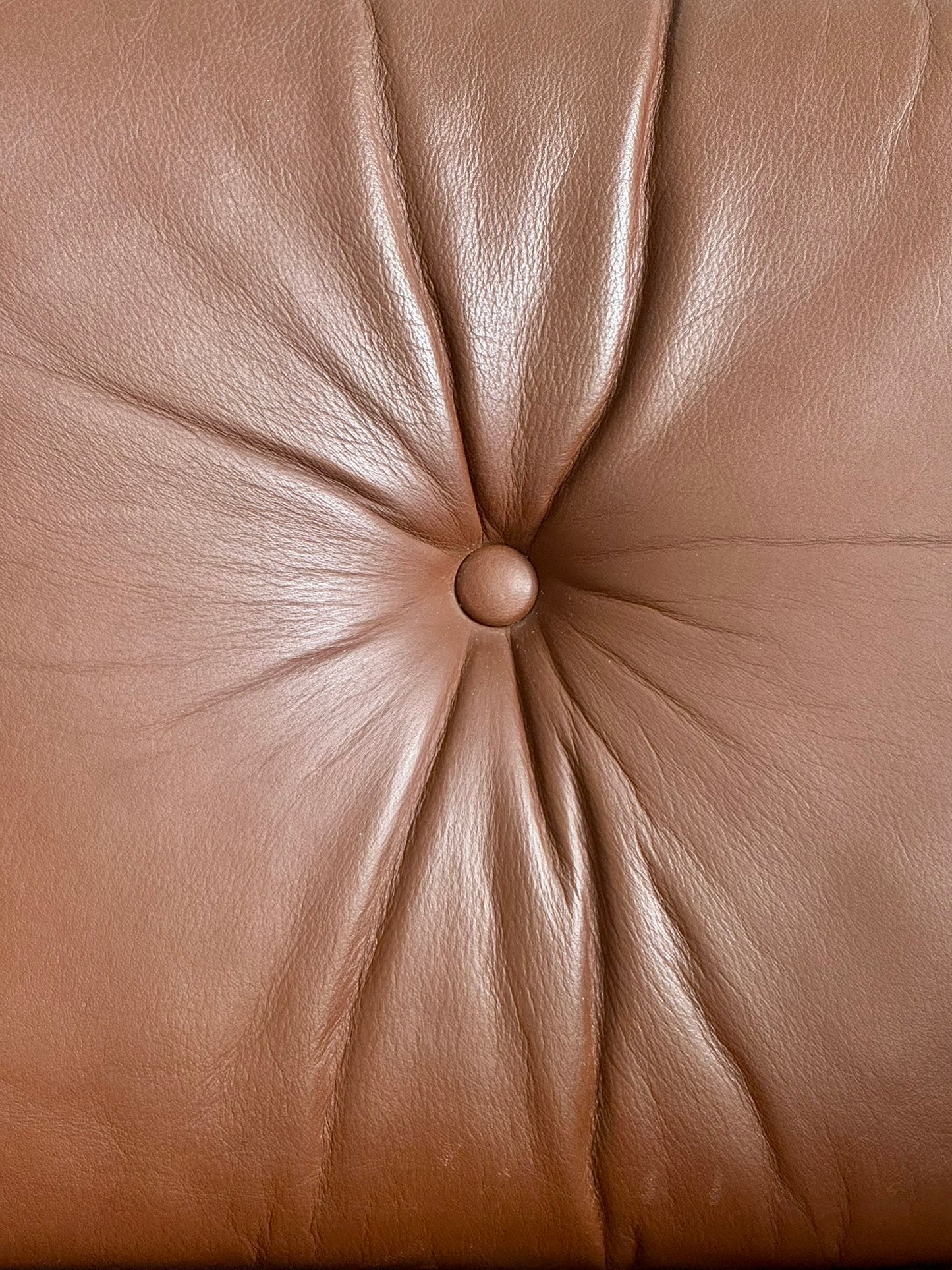 Three-Seater Sofa by Sven Ellekaer for Coja – Rosewood & Brown Leather, Scandinavian Modern