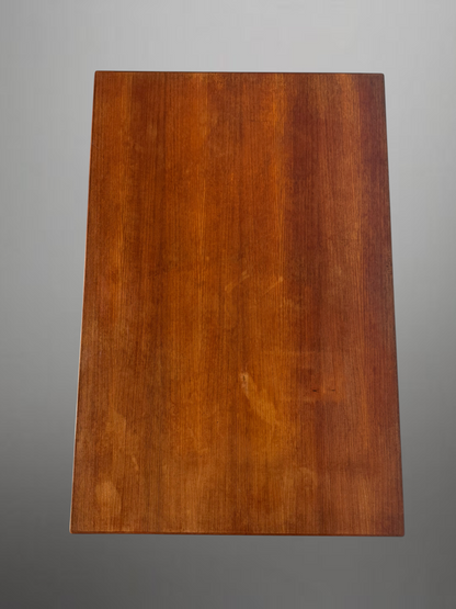 Scandinavian mid-century extendable teak dining table