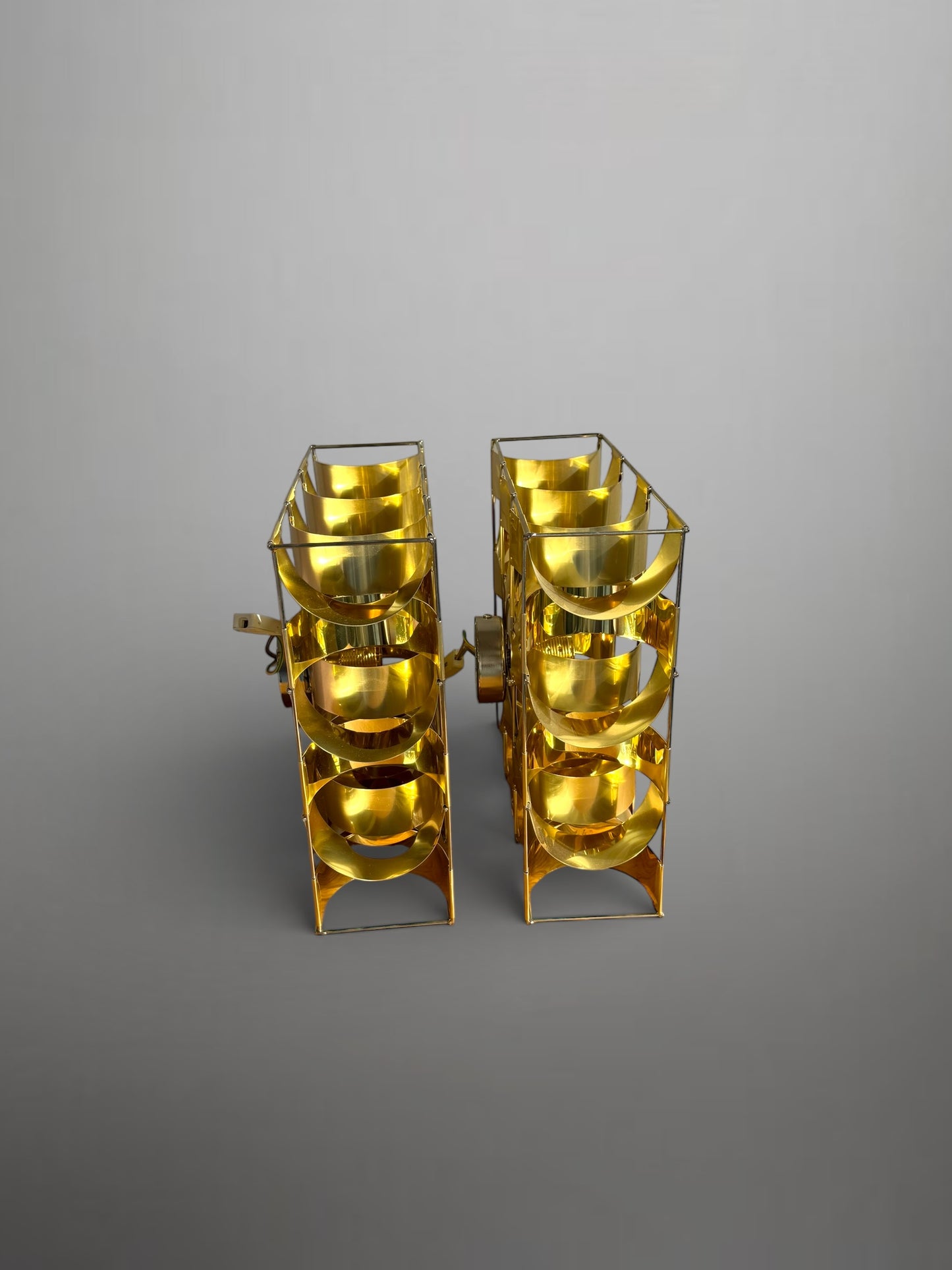 Pair of Atlas wall lights by Max Sauze, France