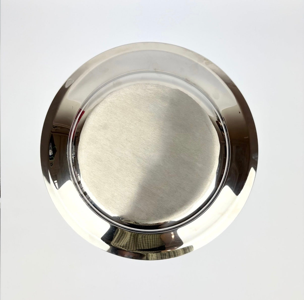 Large Christofle Chrisotel silver-plated serving dish, France