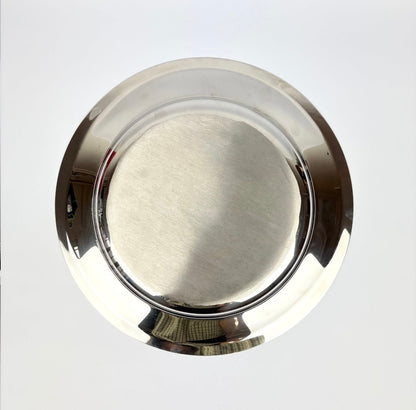 Large Christofle Chrisotel silver-plated serving dish, France
