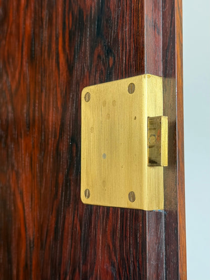 Scandinavian rosewood corner cabinet, Denmark, 1960s