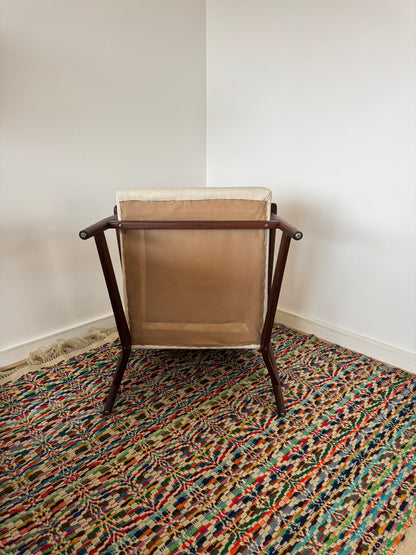 Scandinavian Teak Lounge Chair – Mid-Century Modern