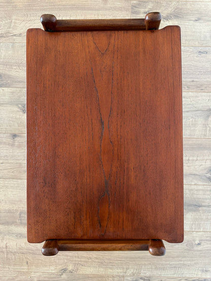 Side Table by Fredrik A. Kayser for Vatne Lenestolfabrikk – Teak, Scandinavian Modern