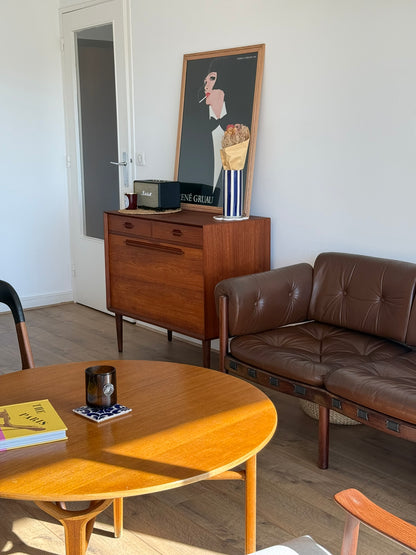 Bar Cabinet by Ejvind A. Johansson for Ivan Gern Møbelfabrik – Teak, Scandinavian Modern, 1960s