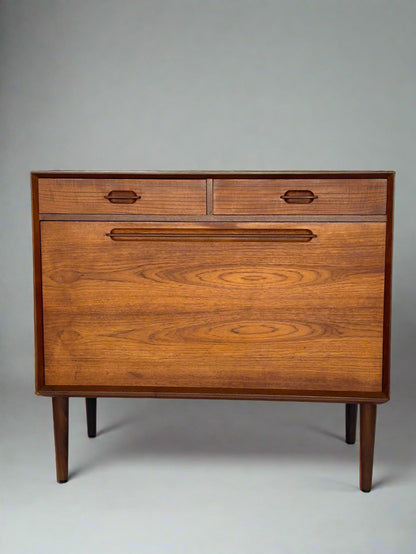 Bar Cabinet by Ejvind A. Johansson for Ivan Gern Møbelfabrik – Teak, Scandinavian Modern, 1960s