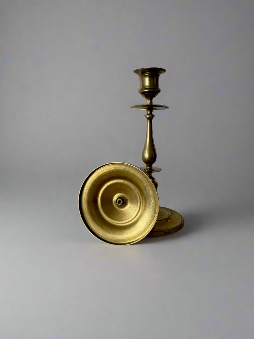Pair of Vintage Brass Candlesticks