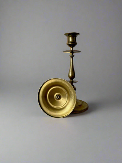 Pair of Vintage Brass Candlesticks